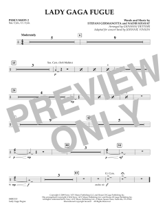 Lady Gaga Fugue von Stefani Germanotta (Download) 