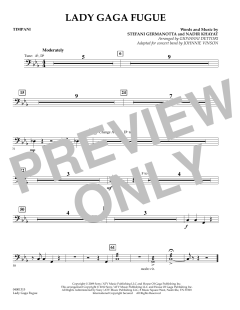 Lady Gaga Fugue von Stefani Germanotta (Download) 