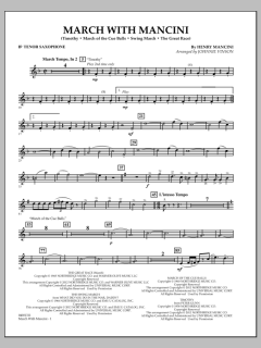 March with Mancini von Henry Mancini (Download) 