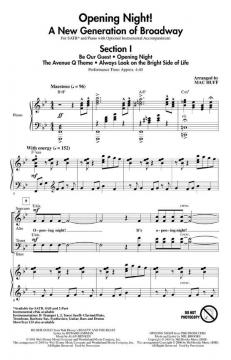 Opening Night! A New Generation Of Broadway (Medley) 