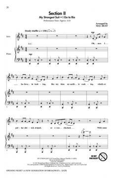 Opening Night! A New Generation Of Broadway (Medley) 