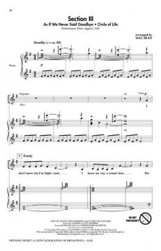 Opening Night! A New Generation Of Broadway (Medley) 