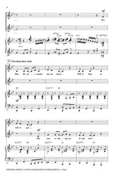 Opening Night! A New Generation Of Broadway (Medley) 