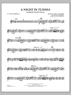 A Night In Tunisia von Dizzy Gillespie (Download) 