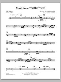 Music From Tombstone von Bruce Broughton (Download) 