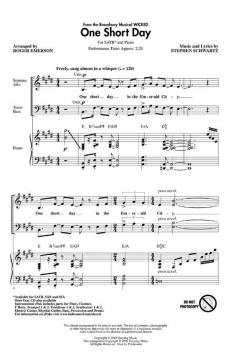 One Short Day (Download) 