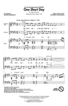 One Short Day (Download) 