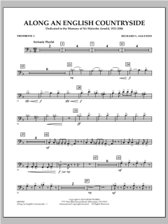 Along An English Countryside von Richard L. Saucedo (Download) 