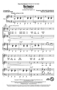 Matchmaker From Fiddler On The Roof 