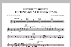 In Perfect Silence, I Often Gaze At The New Stars von Richard L. Saucedo (Download) 