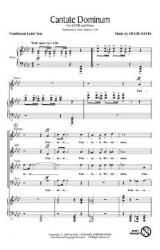 Cantate Dominum (Hugh Davis) 