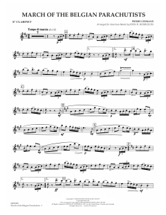 March Of The Belgian Parachutists von Pierre Leemans (Download) 