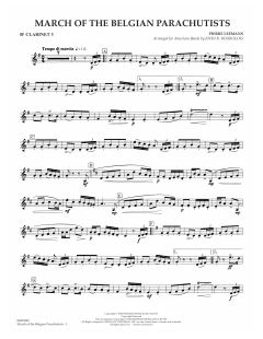 March Of The Belgian Parachutists von Pierre Leemans (Download) 