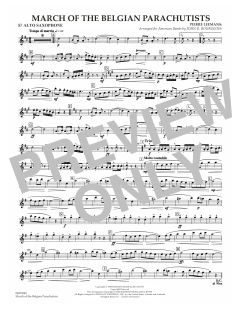 March Of The Belgian Parachutists von Pierre Leemans (Download) 