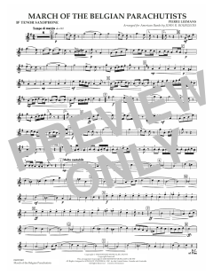 March Of The Belgian Parachutists von Pierre Leemans (Download) 