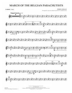 March Of The Belgian Parachutists von Pierre Leemans (Download) 