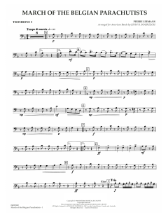 March Of The Belgian Parachutists von Pierre Leemans (Download) 