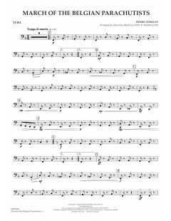 March Of The Belgian Parachutists von Pierre Leemans (Download) 