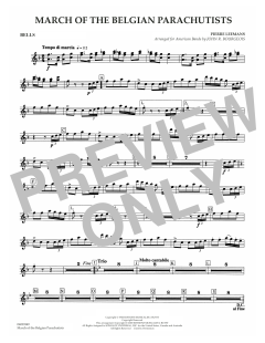 March Of The Belgian Parachutists von Pierre Leemans (Download) 