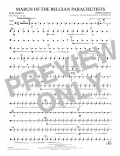 March Of The Belgian Parachutists von Pierre Leemans (Download) 