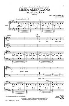 Missa Americana (Ed Lojeski) 