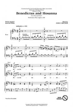 Benedictus And Hosanna (Emily Crocker) 
