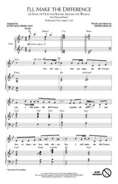 I'll Make The Difference (Moses Hogan) 