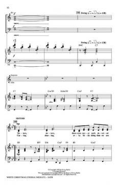 White Christmas (Choral Medley) (Irving Berlin) 