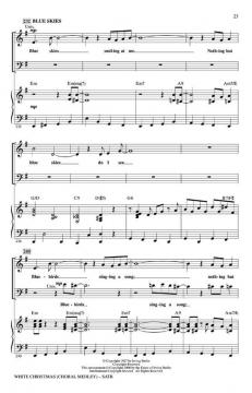 White Christmas (Choral Medley) (Irving Berlin) 