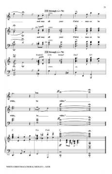 White Christmas (Choral Medley) (Irving Berlin) 