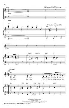White Christmas (Choral Medley) (Irving Berlin) 