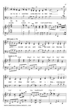 White Christmas (Choral Medley) (Irving Berlin) 