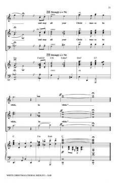 White Christmas (Choral Medley) (Irving Berlin) 