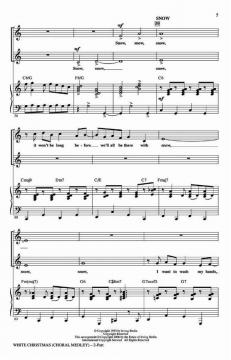White Christmas (Choral Medley) (Irving Berlin) 