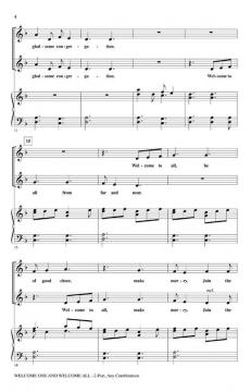 Welcome One And Welcome All (Audrey Snyder) 