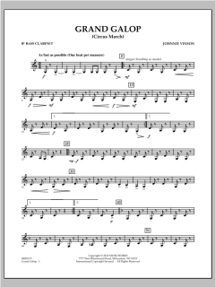 Grand Galop (Circus March) von Johnnie Vinson (Download) 