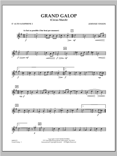 Grand Galop (Circus March) von Johnnie Vinson (Download) 