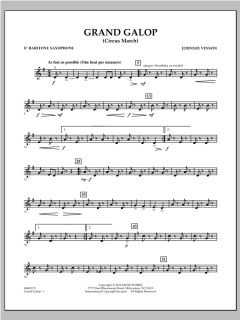 Grand Galop (Circus March) von Johnnie Vinson (Download) 