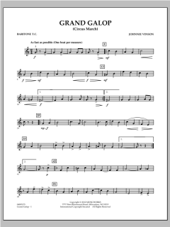 Grand Galop (Circus March) von Johnnie Vinson (Download) 