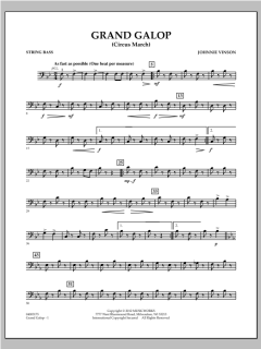 Grand Galop (Circus March) von Johnnie Vinson (Download) 