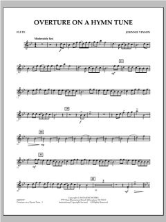 Overture On A Hymn Tune von Johnnie Vinson (Download) 