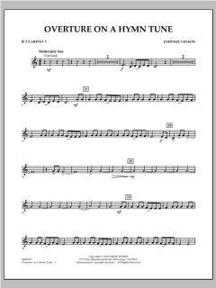 Overture On A Hymn Tune von Johnnie Vinson (Download) 