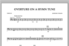 Overture On A Hymn Tune von Johnnie Vinson (Download) 