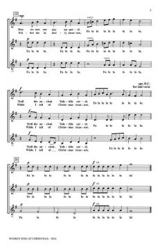 Women Sing At Christmas 