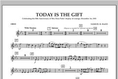 Today Is The Gift von Samuel R. Hazo (Download) 