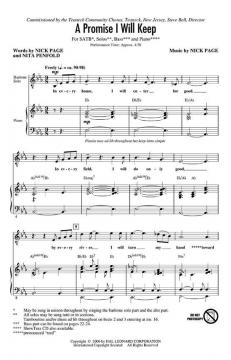 A Promise I Will Keep (Nick Page) 