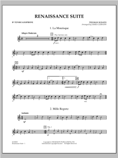 Renaissance Suite von Tielman Susato (Download) 