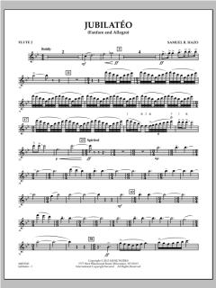 Jubilateo (Fanfare And Allegro) von Samuel R. Hazo (Download) 