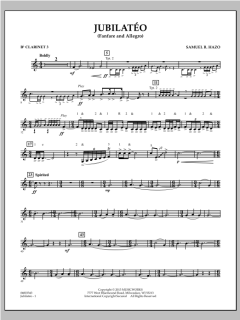 Jubilateo (Fanfare And Allegro) von Samuel R. Hazo (Download) 