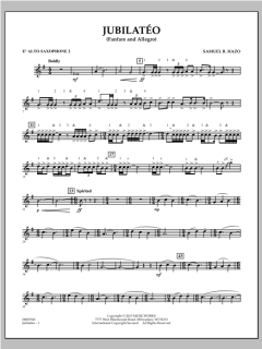 Jubilateo (Fanfare And Allegro) von Samuel R. Hazo (Download) 